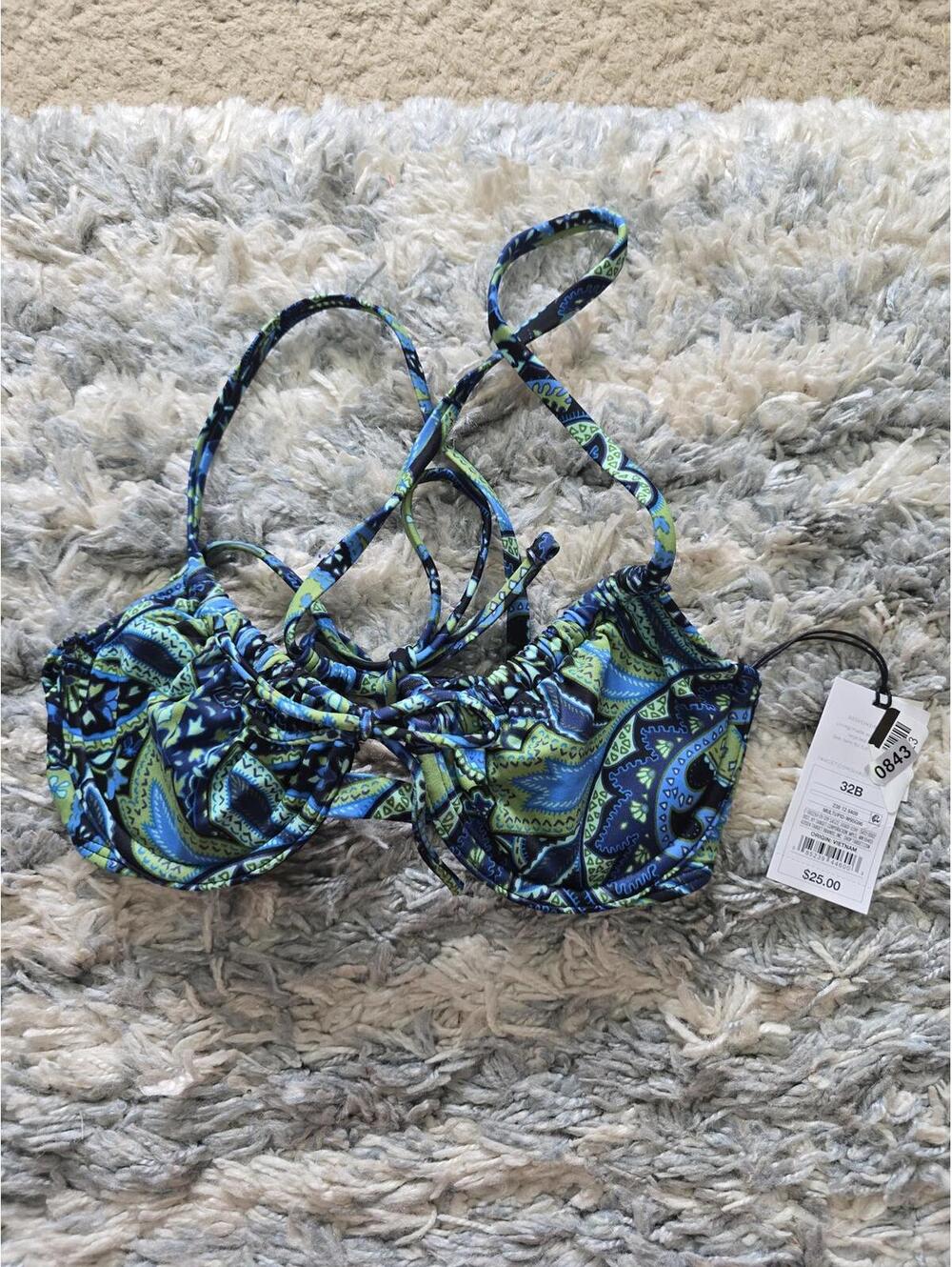 New swim top from target size 32 b. Item 843